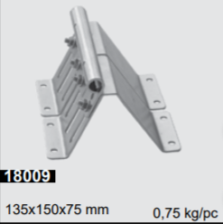 Säädettävä ylempi kaksinkertainen rullateline