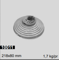 Rumpu täysin pystysuoraan nostoon M216-3350 VL/ Rumpu 10011