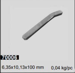 Suorakaiteen muotoinen kiila