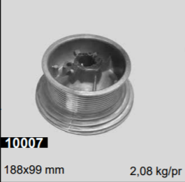 Rummun nosto max. nostokorkeus = 1370 mm, M134-1375 HL / rumpu 10007